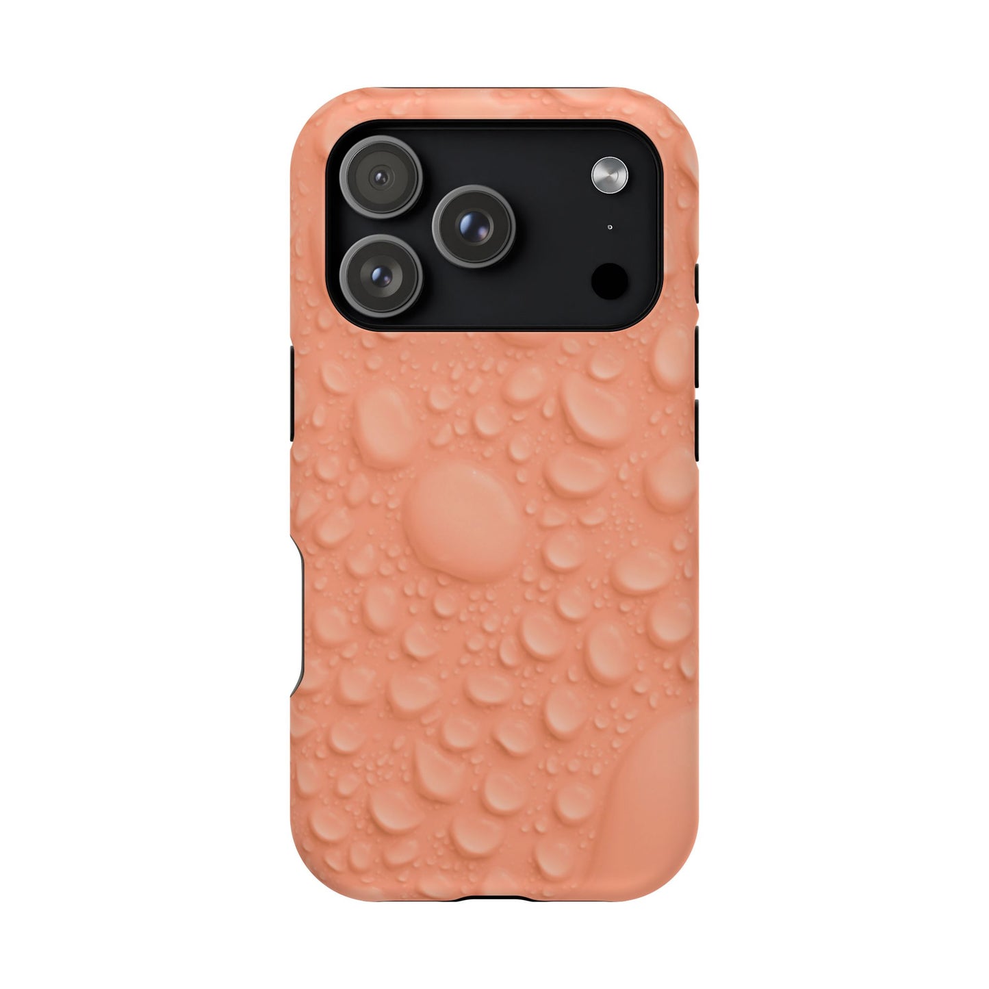Impact-Resistant Phone Case – Apricot Rain