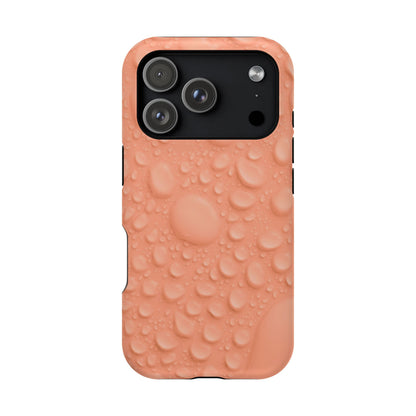Impact-Resistant Phone Case – Apricot Rain