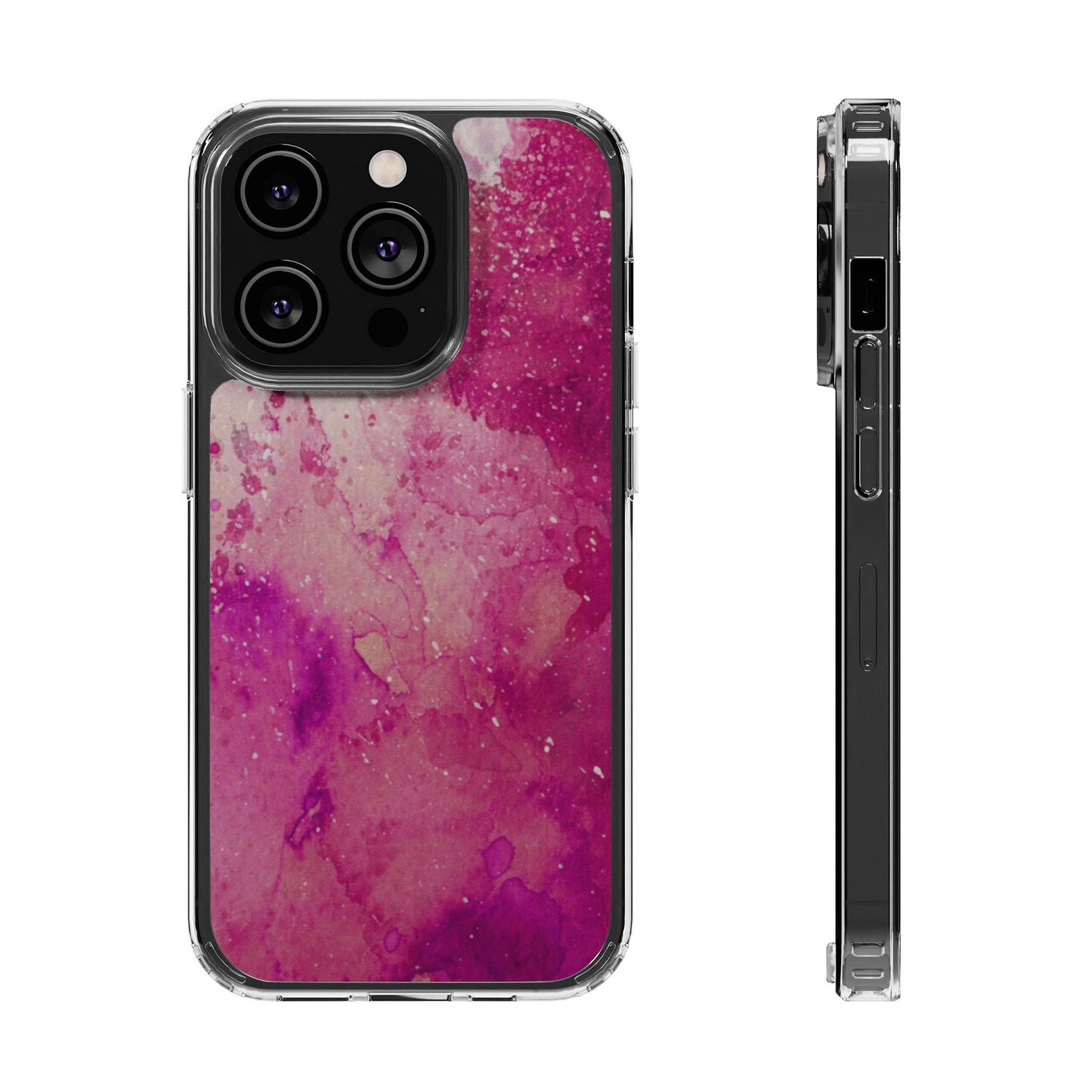 Clear Phone Case – Spilled Wine