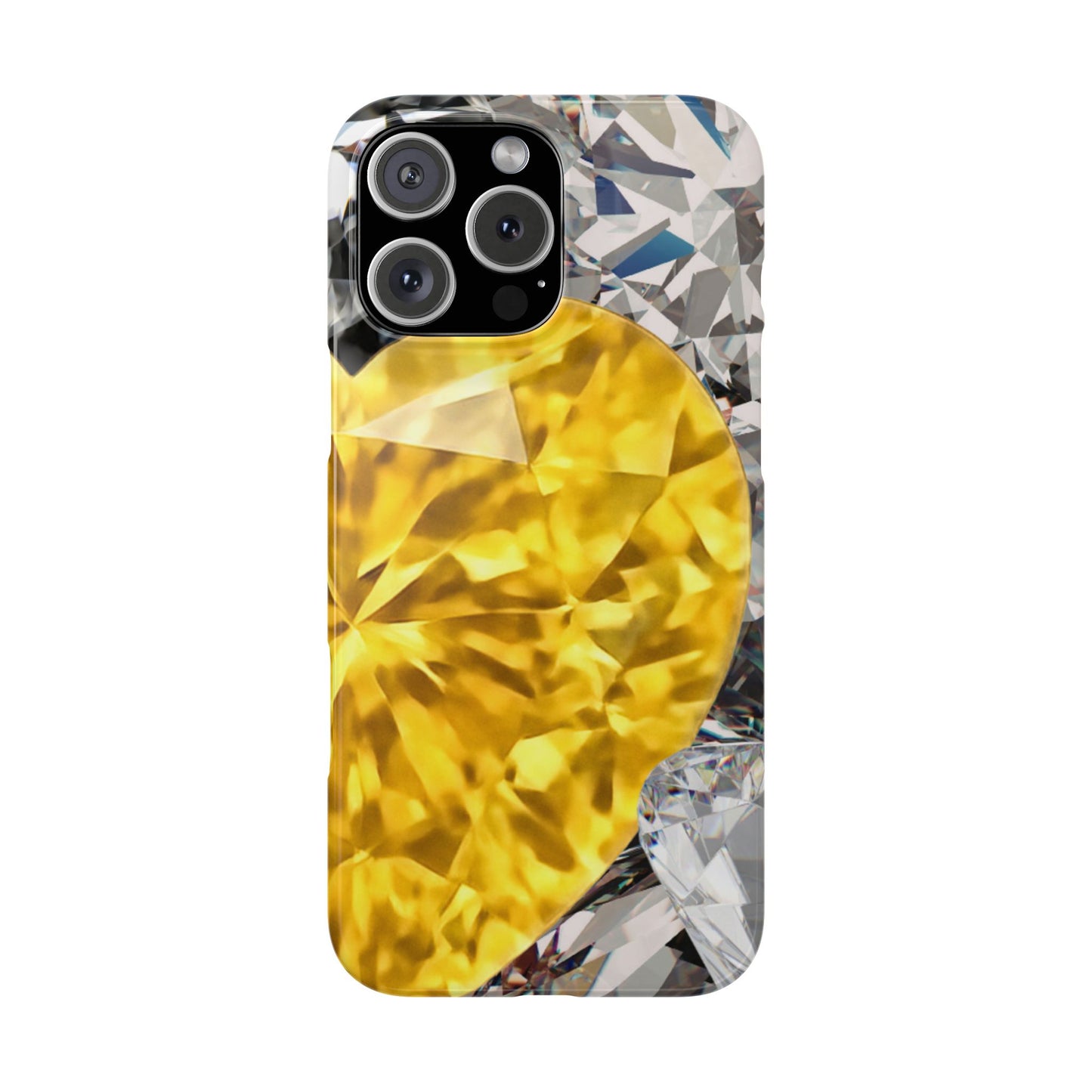 Snap Phone Case – Heart of Gold
