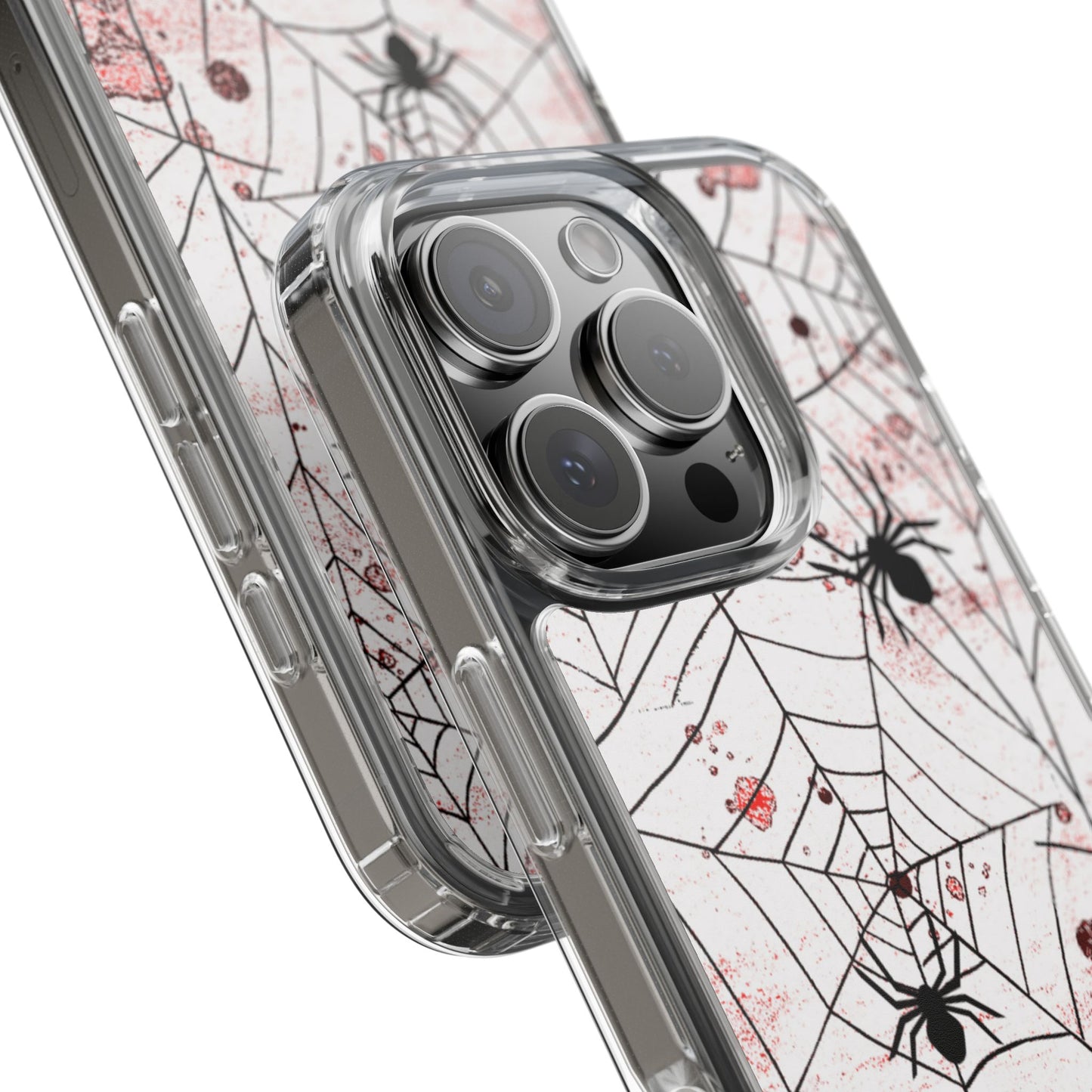 Clear Phone Case – Blood Web