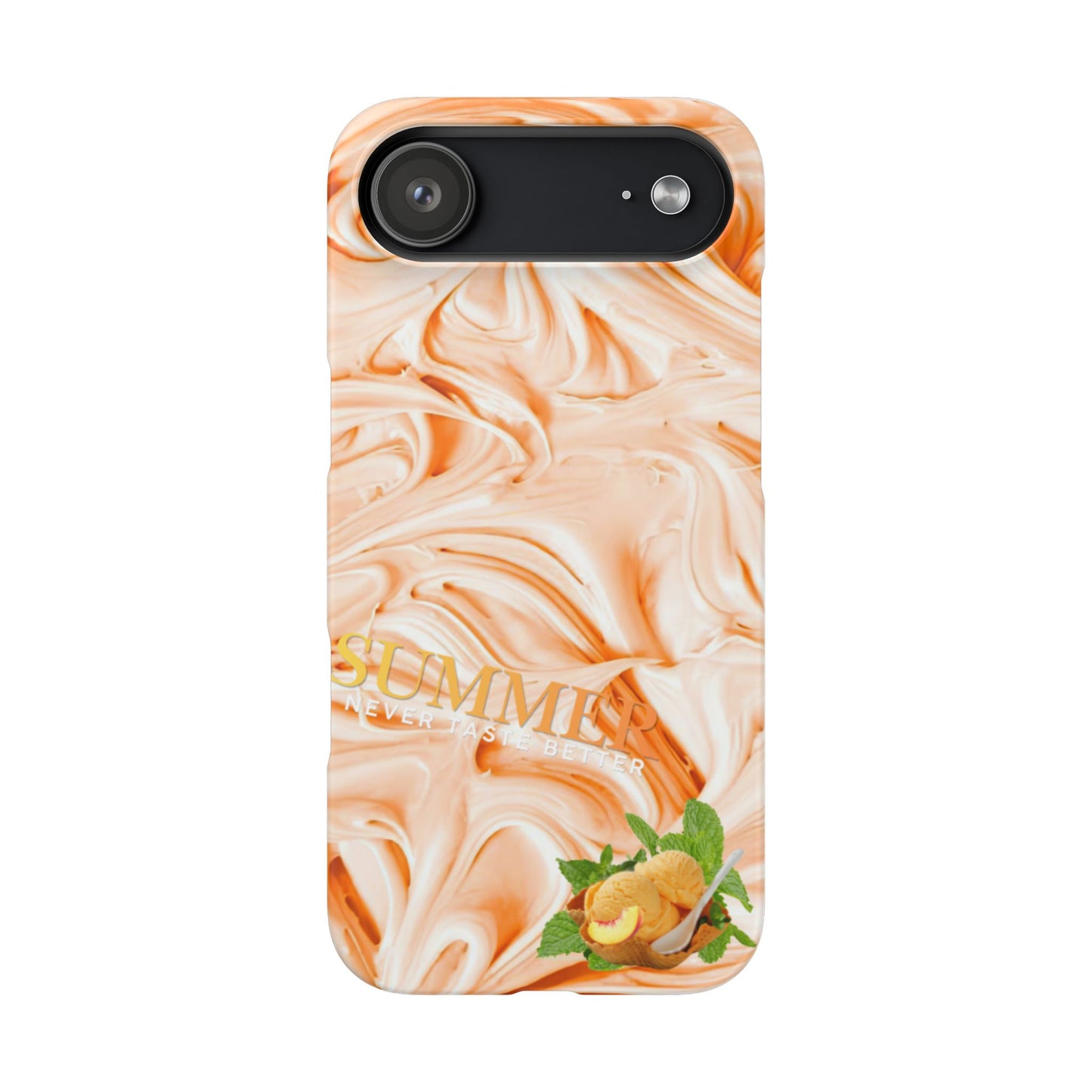 Snap Phone Case – Peach Sorbet