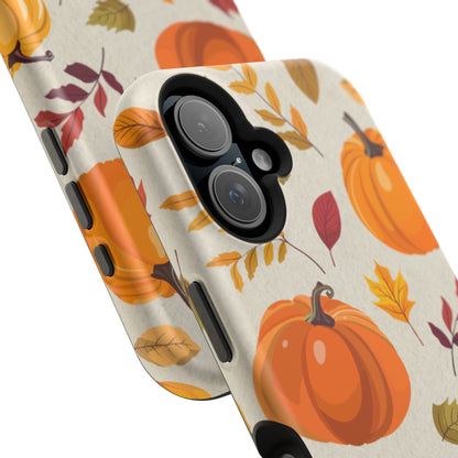 Wireless-Charging Compatible Case – Falling for Pumpkin