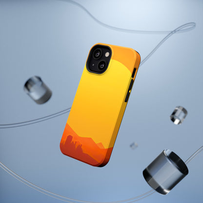 Impact-Resistant Phone Case – Desert Sunrise