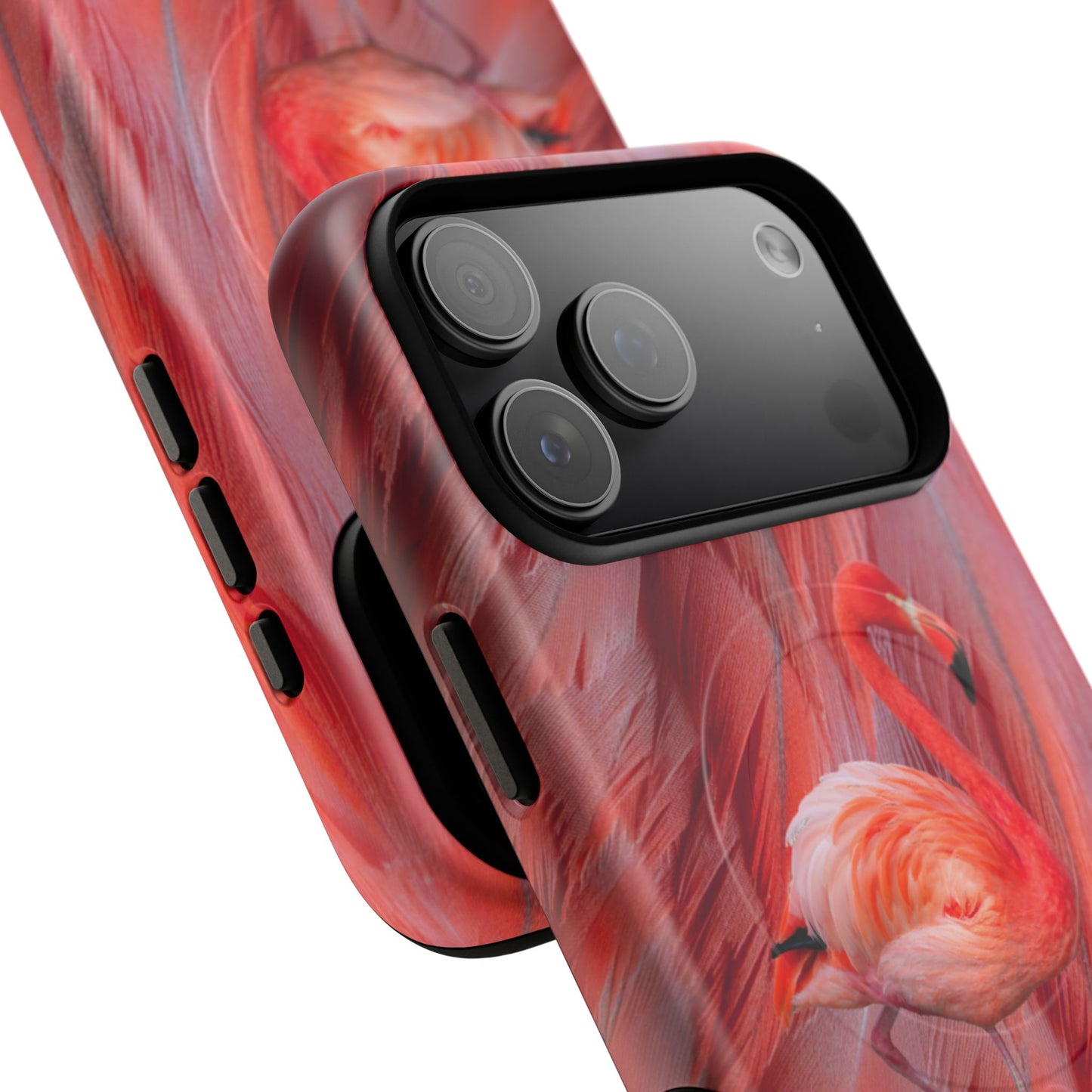 Protective Magnetic Phone Case – Scarlet Plume