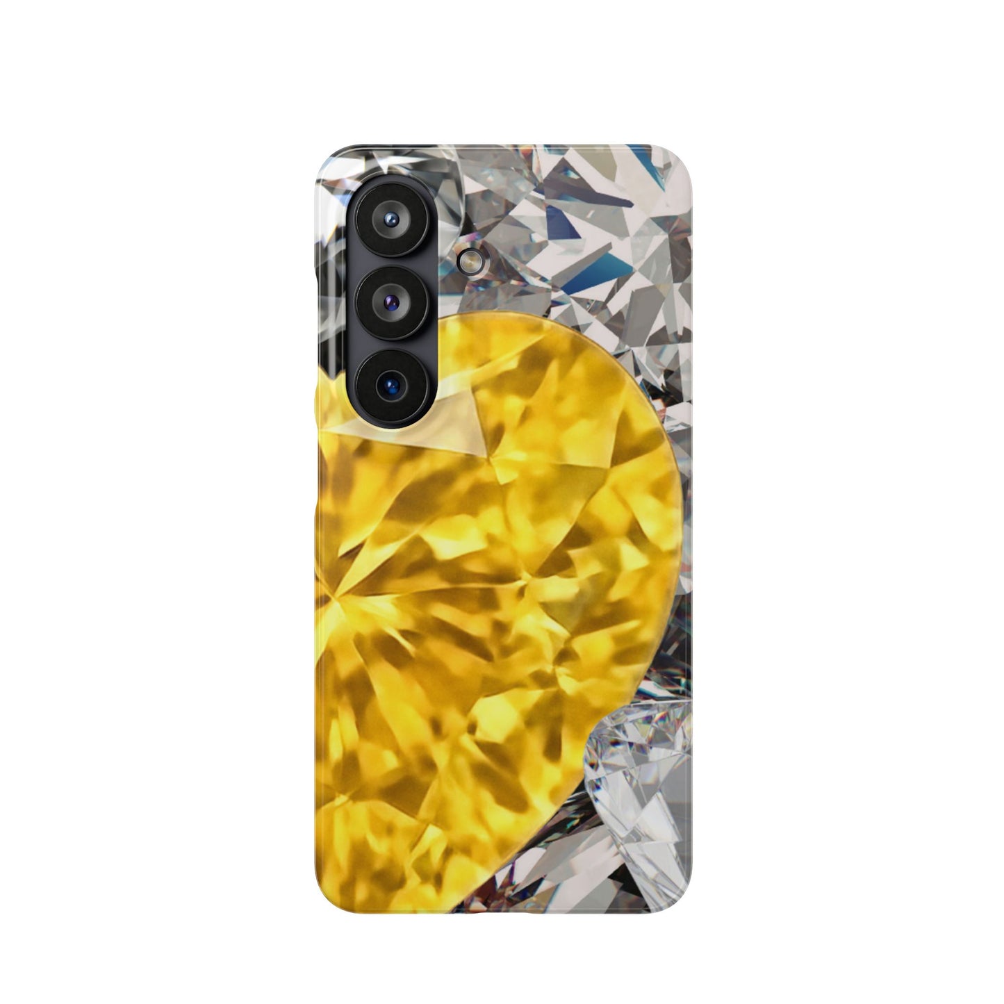 Snap Phone Case – Heart of Gold