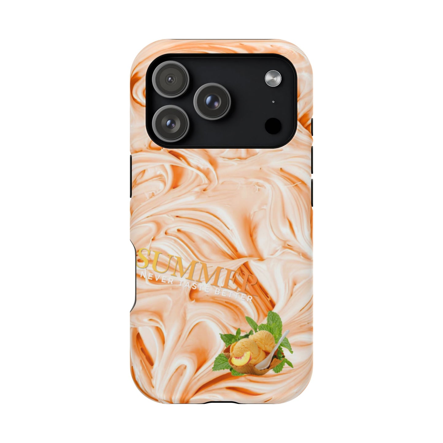 Wireless-Charging Compatible Case – Peach Sorbet