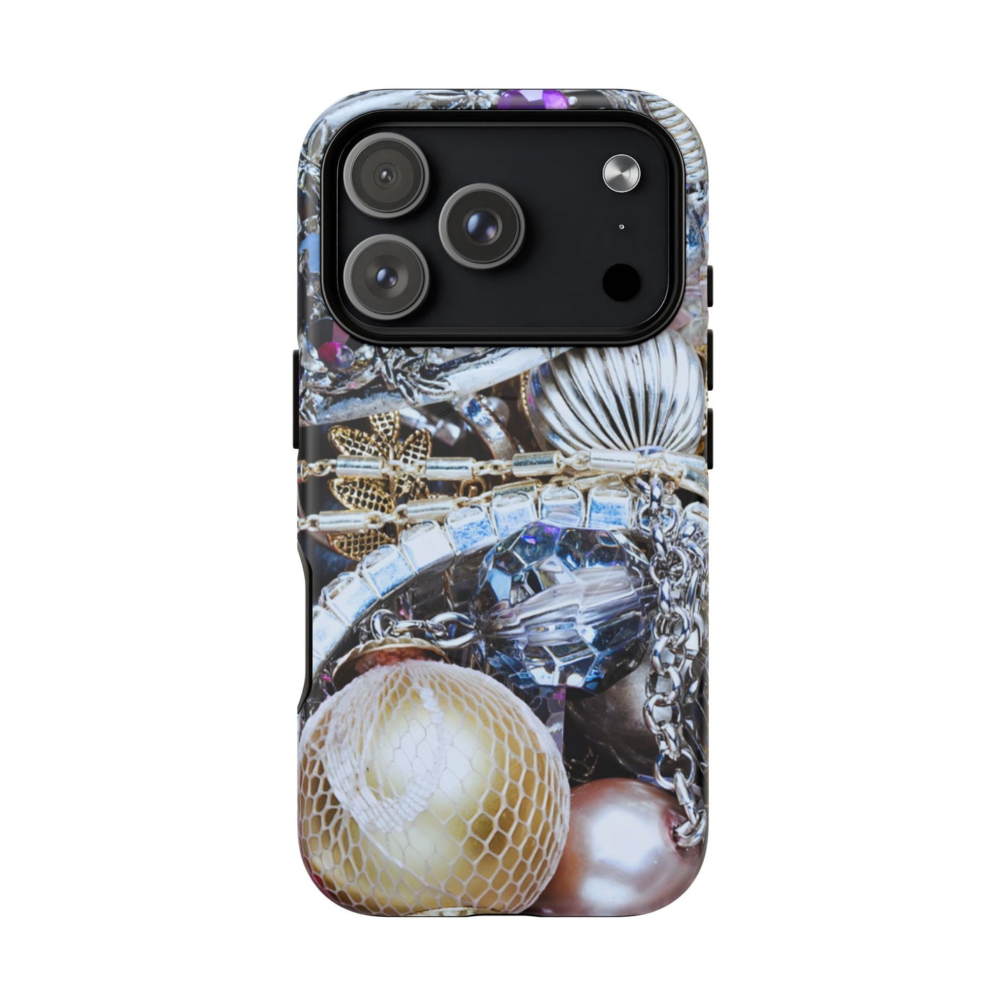 Protective Magnetic Phone Case – Chrome Jewel