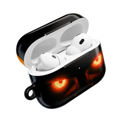 Wireless Earbud Case Cover – Blazing Monster Eyes