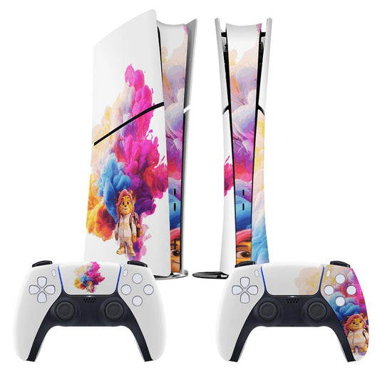 Console Skin Kit – Monster Splash