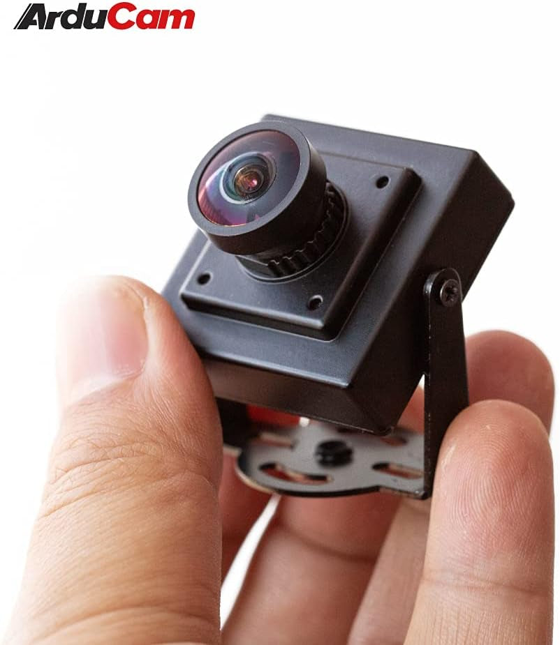 16MP Wide Angle USB Camera with Metal Case, 1/2.8" CMOS IMX298 Mini UVC USB2.0 4K Video Webcam with Microphone, with 3.3Ft/1M Cable for Laptop