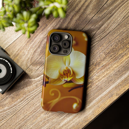 Protective Phone Case – Amber Orchid
