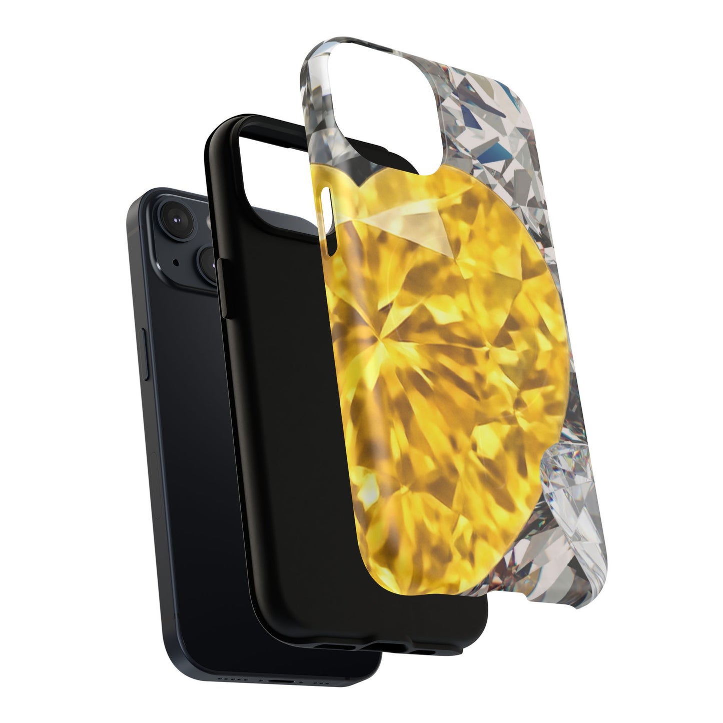 Protective Magnetic Phone Case – Heart of Gold