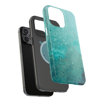 Wireless-Charging Compatible Case – Sea Glass