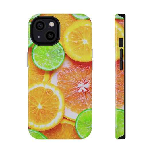 Impact-Resistant Phone Case – Sunkissed Citrus