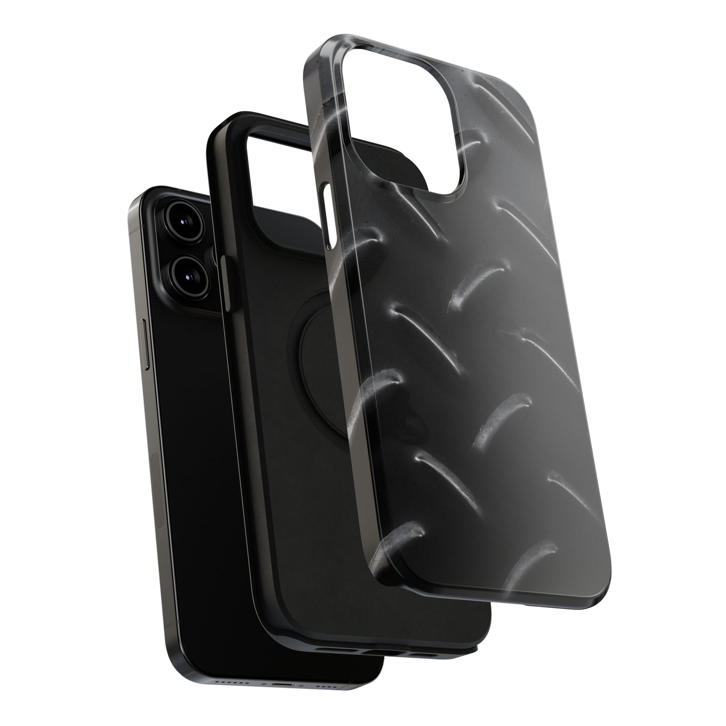 Impact-Resistant Phone Case – Blackout Plate