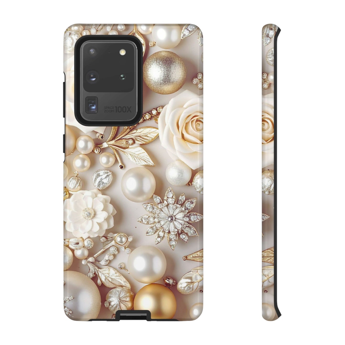 Protective Phone Case – Ivory Opulence