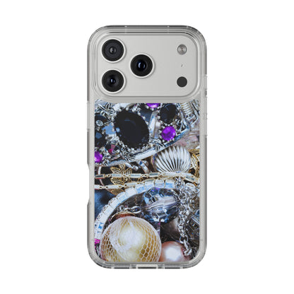 Clear Phone Case – Chrome Jewel
