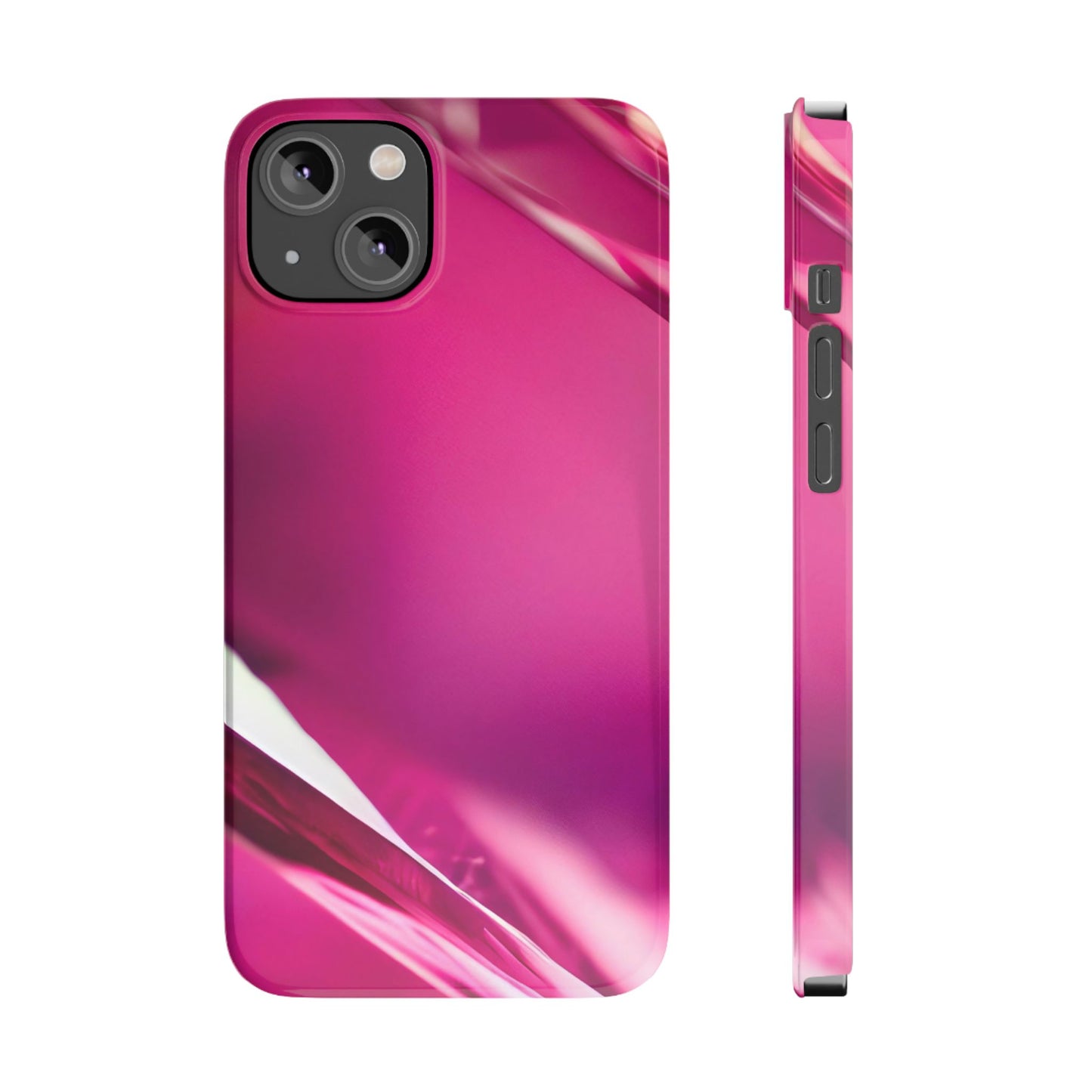 Slim Phone Case – Magenta Motion