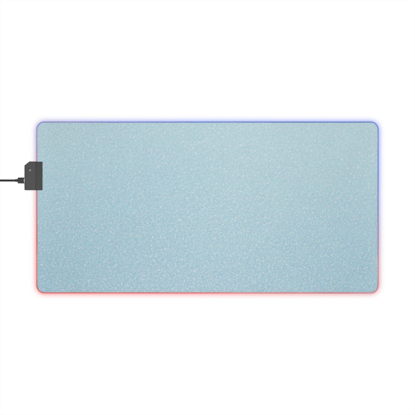 Gaming LED Desk Mat – Blue Whisper