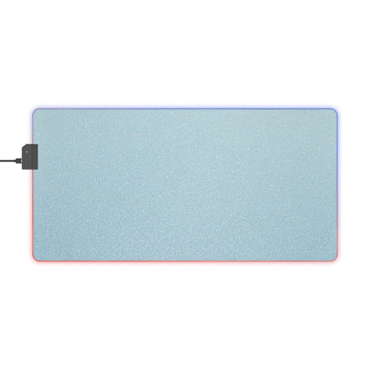 Gaming LED Desk Mat – Blue Whisper