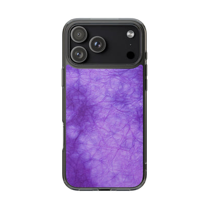 Clear Phone Case – Neon Dusk