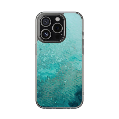 Clear Magnetic Phone Case – Sea Glass