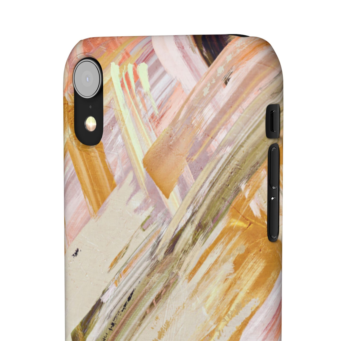 Snap Phone Case – Brush & Bronze