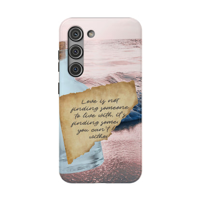 Impact-Resistant Phone Case – Written in the Tide – Compatible with iPhone 11–17 & Samsung Galaxy S22–S26 Series