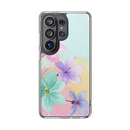 Clear Phone Case – Water Petal