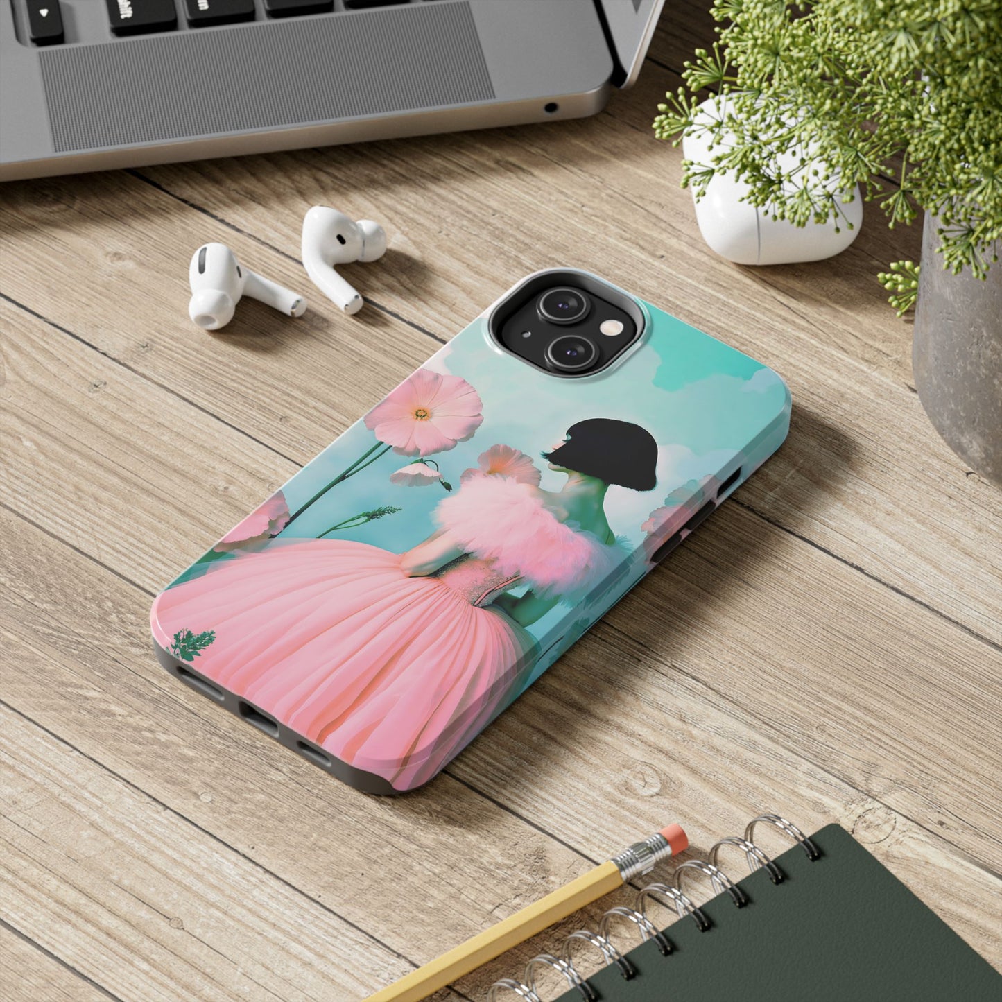 Protective Phone Case – Garden Romance