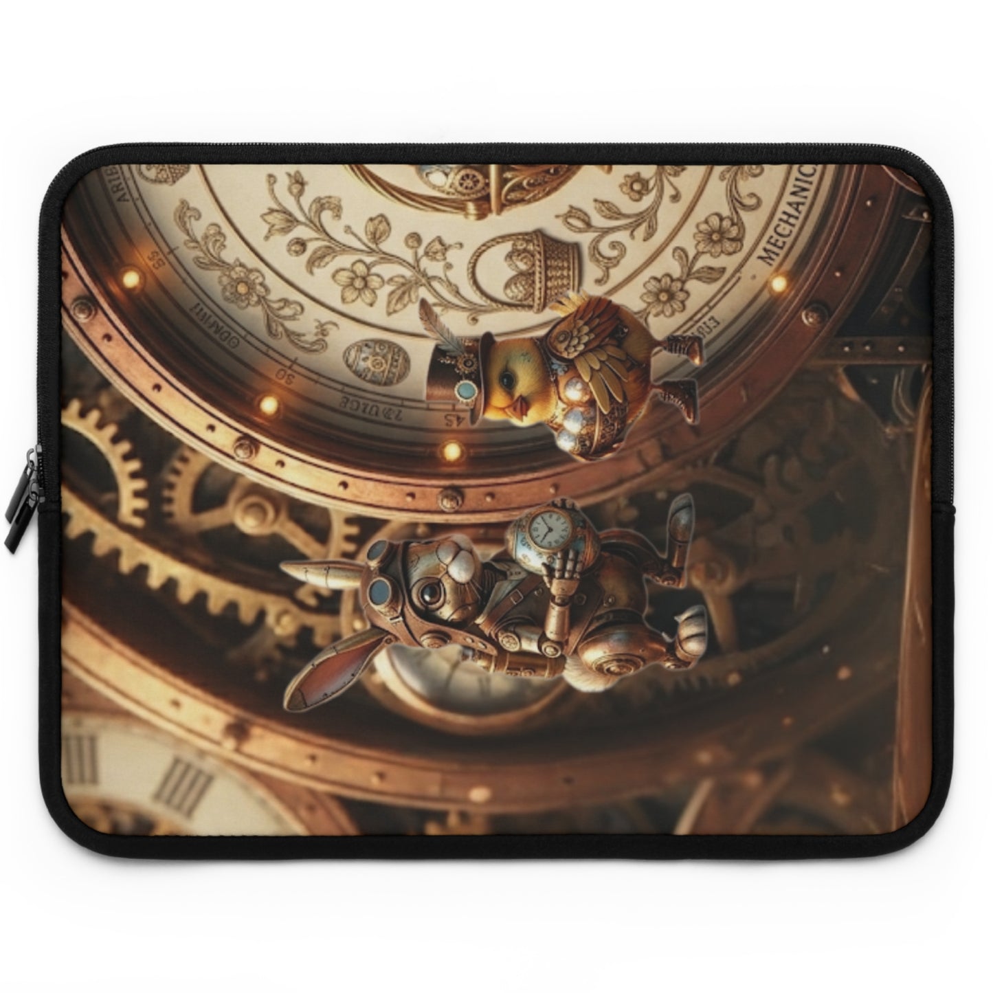 Laptop Sleeve – Clockwork Cottontail