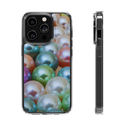Clear Phone Case – Pearl Pop