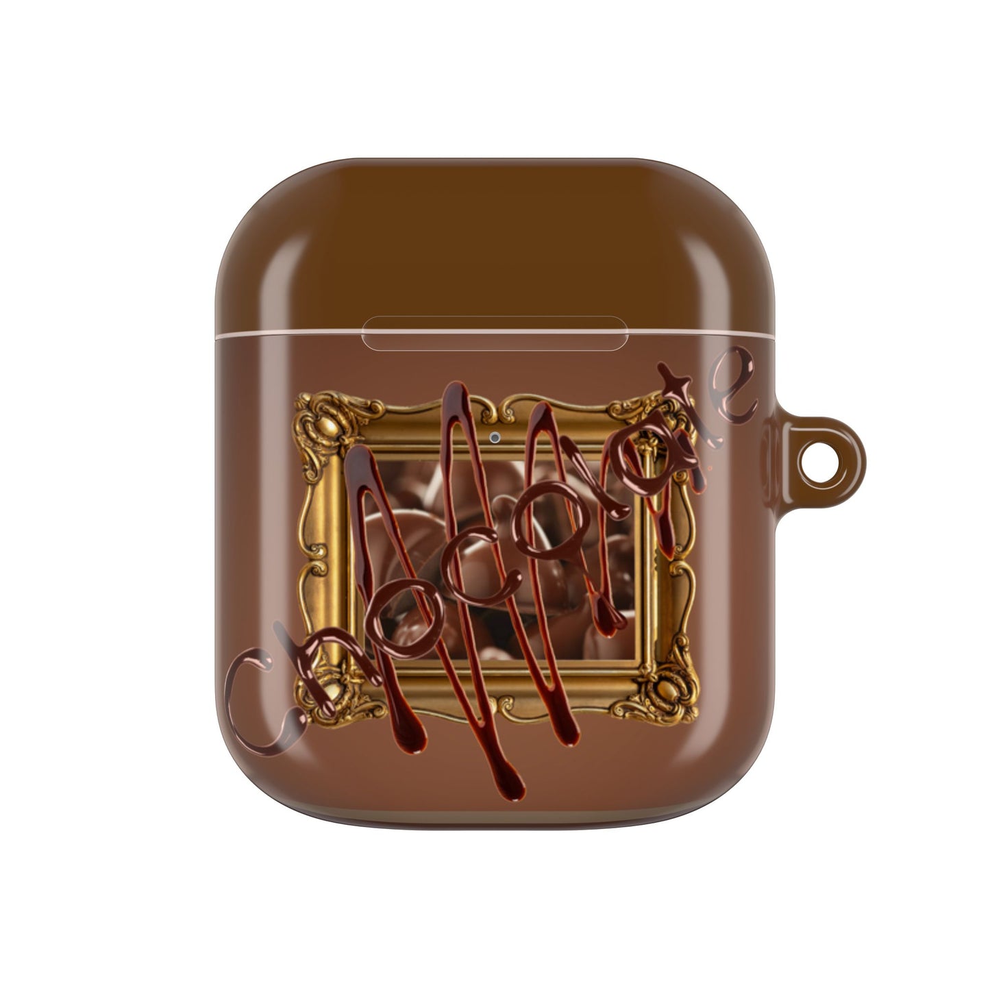 Wireless Earbud Case Cover – Chocolate Truffle