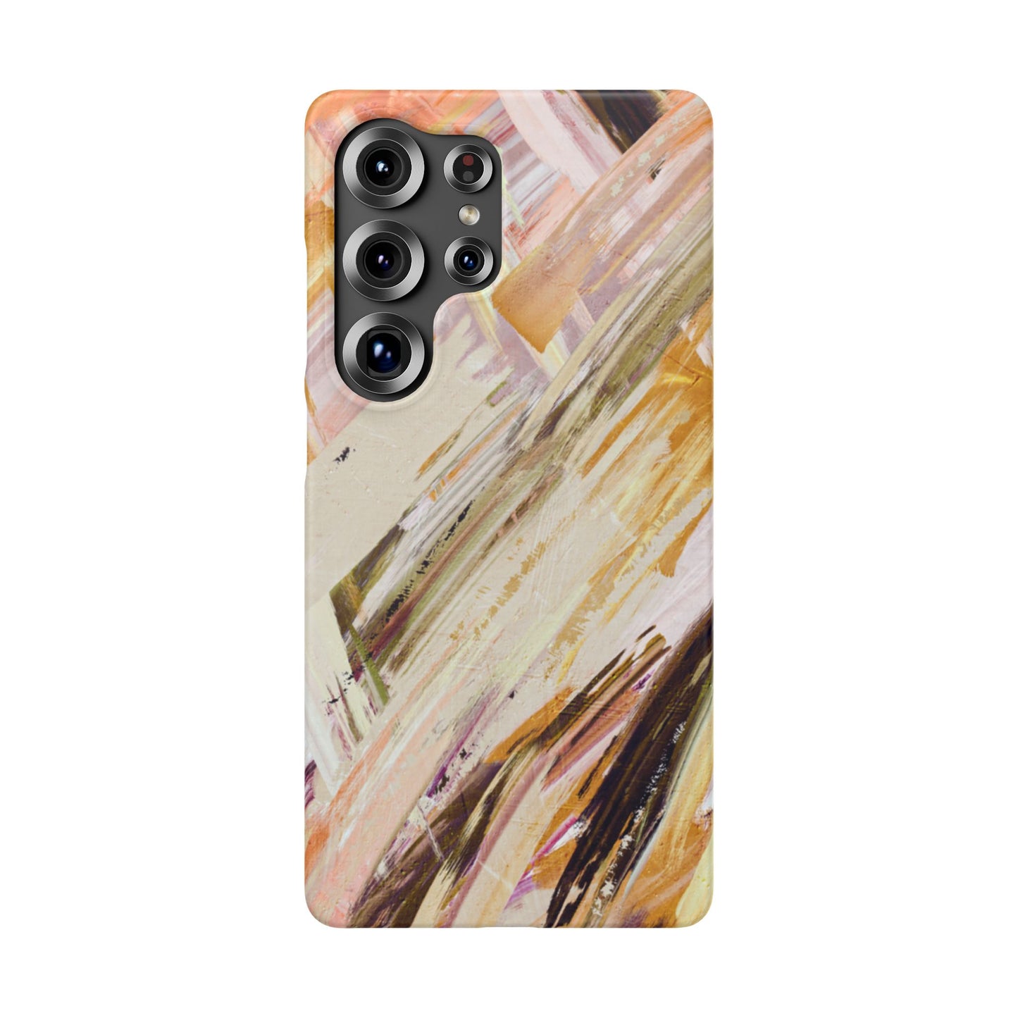Snap Phone Case – Brush & Bronze