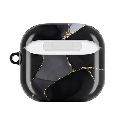 Earbud Case Cover – Obsidian Vein