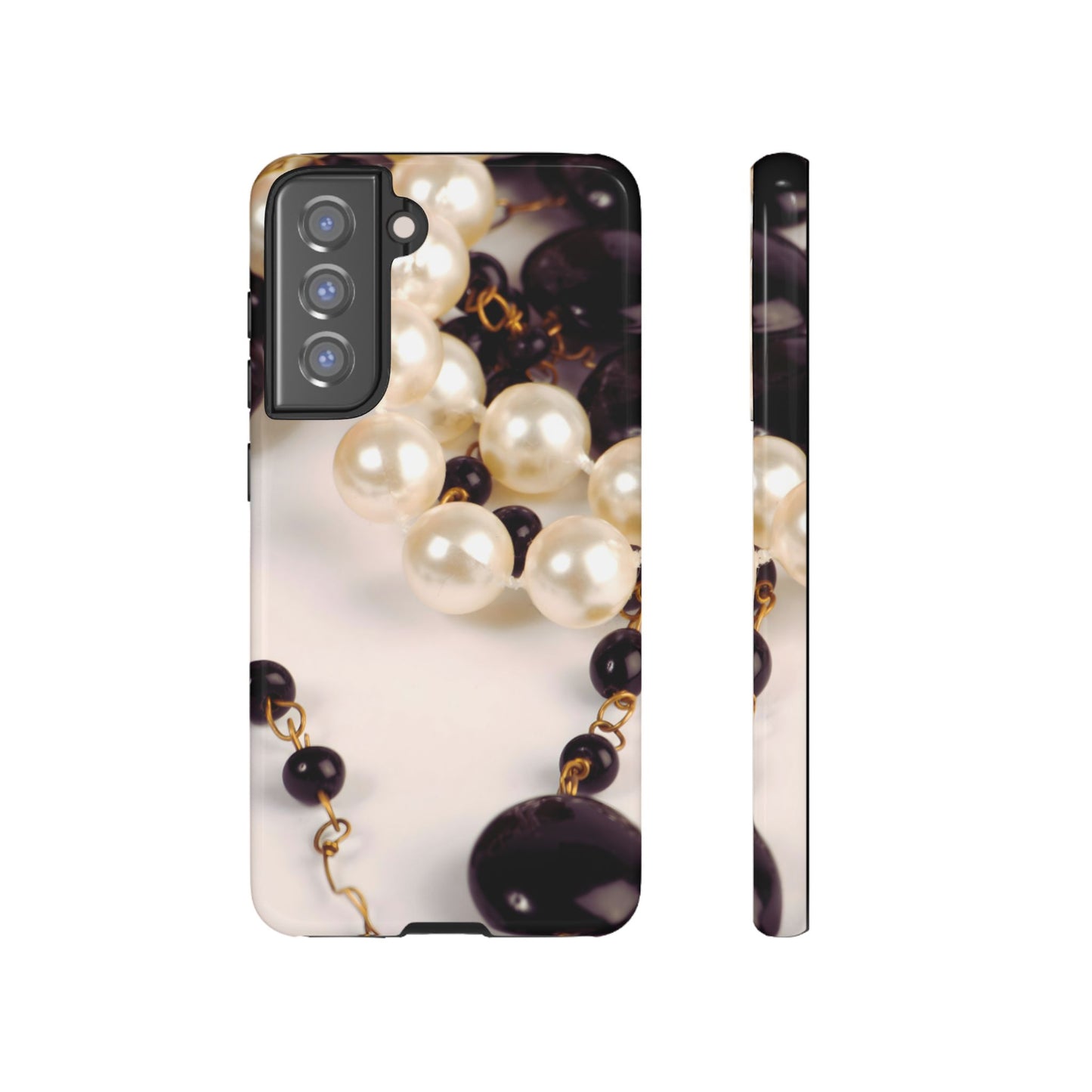 Protective Phone Case – Noir Pearl
