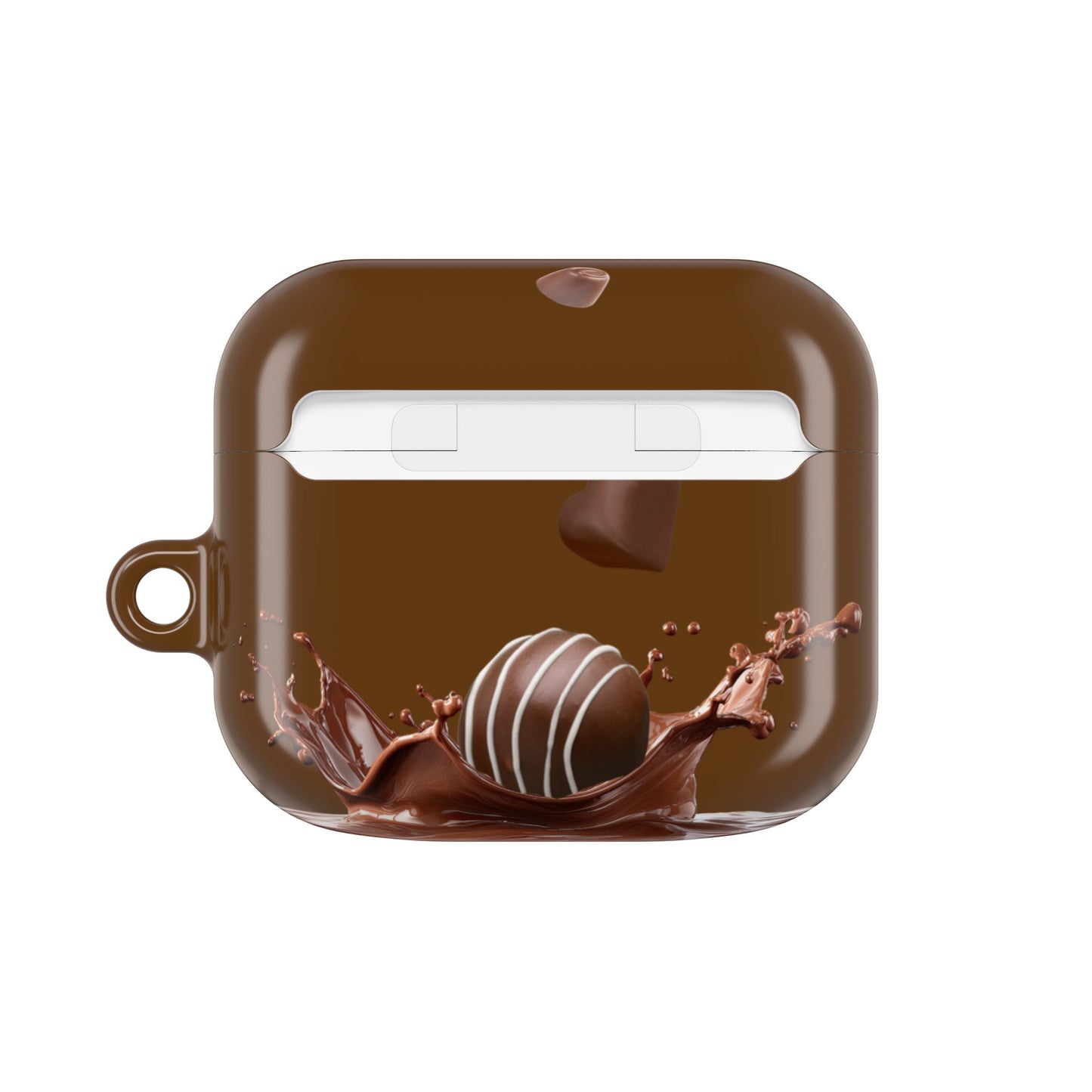 Wireless Earbud Case Cover – Chocolate Truffle