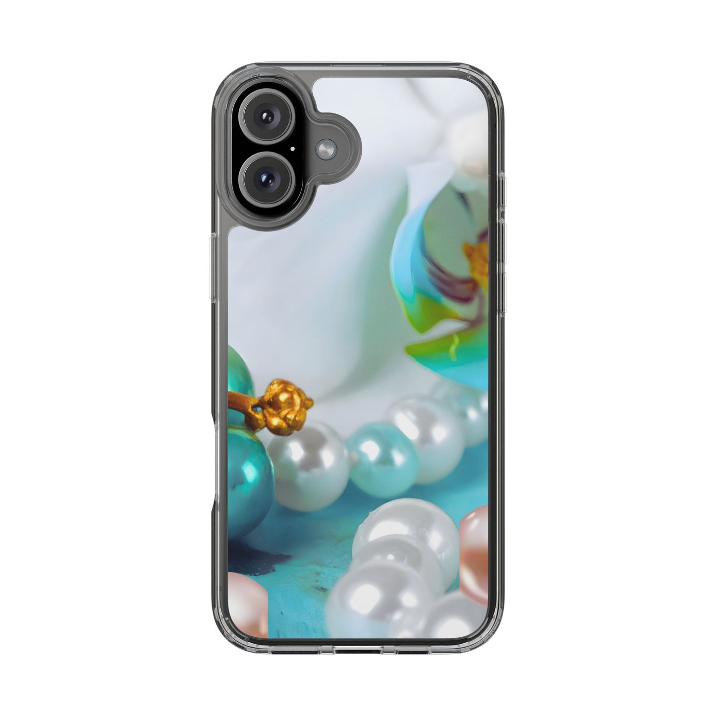 Clear Phone Case – Mermaid's Pearl