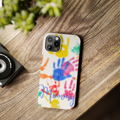 Slim Phone Case – Handprint Memories