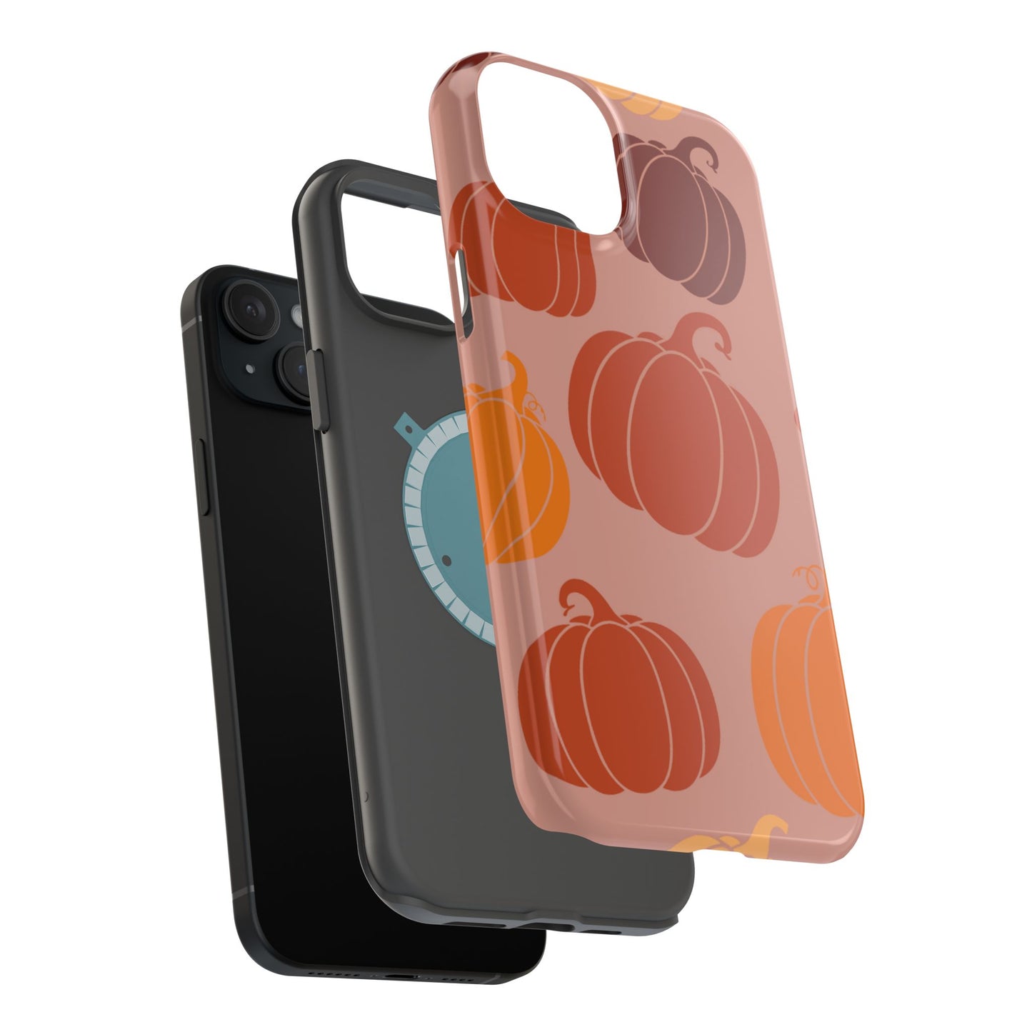 Wireless-Charging Compatible Case – Pumpkin Mood
