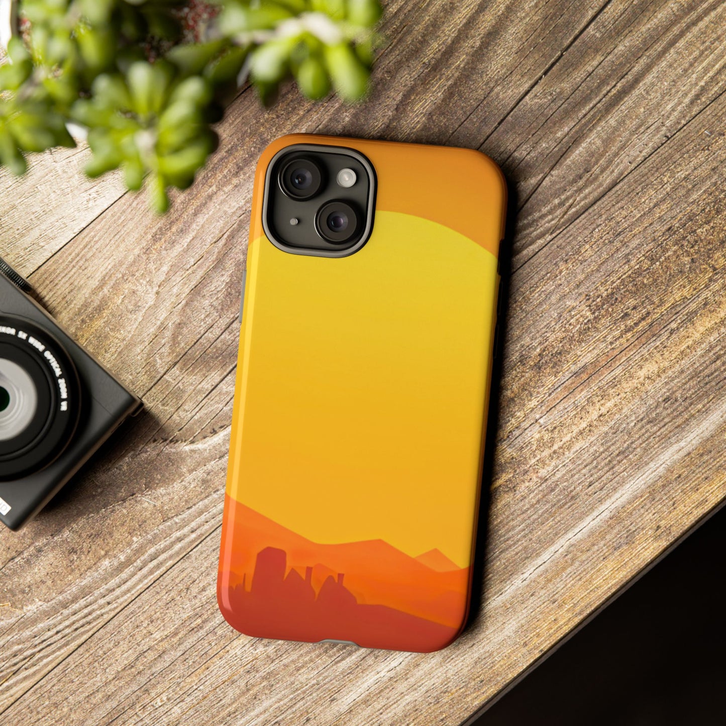 Protective Phone Case – Desert Sunrise