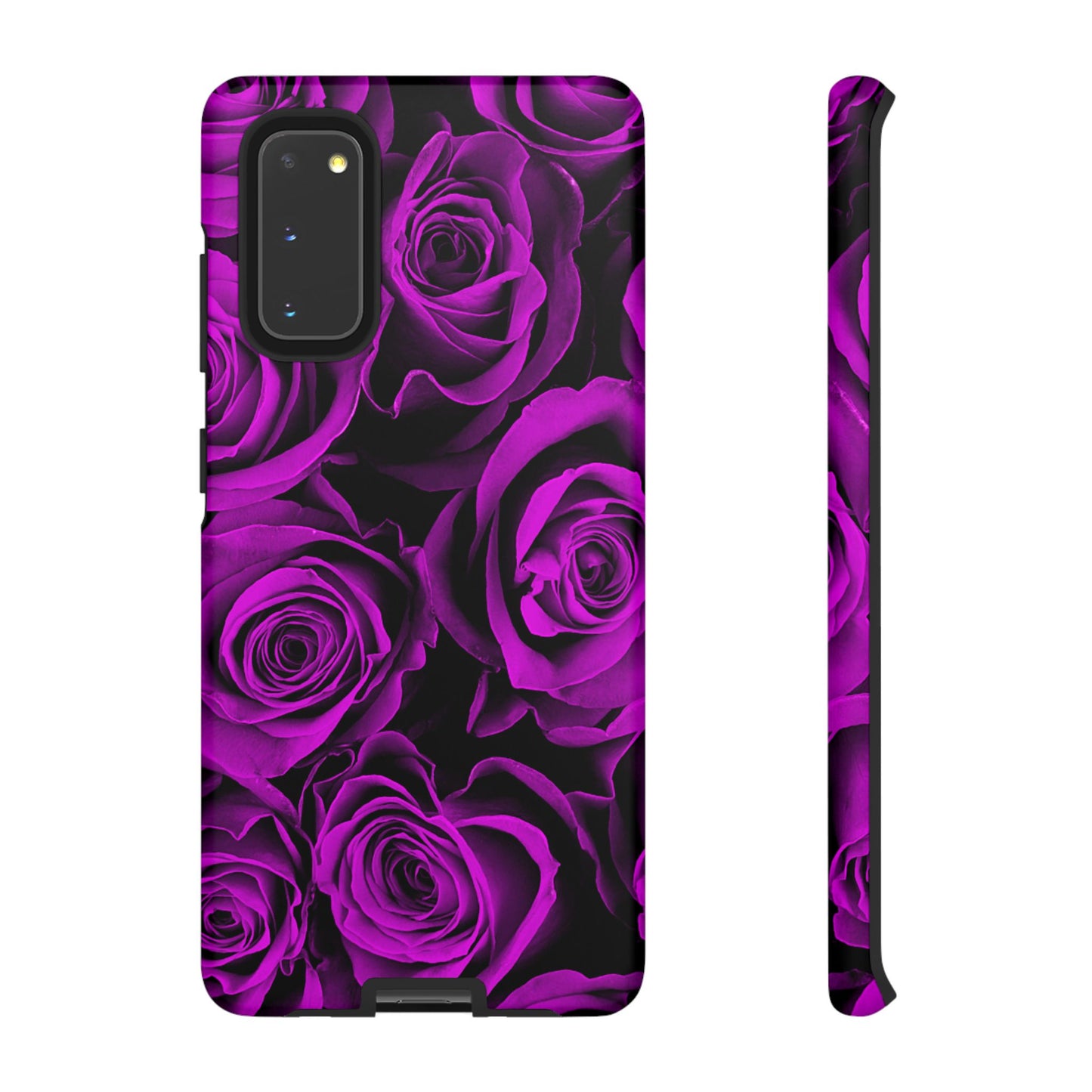 Protective Phone Case – Amethyst Roses