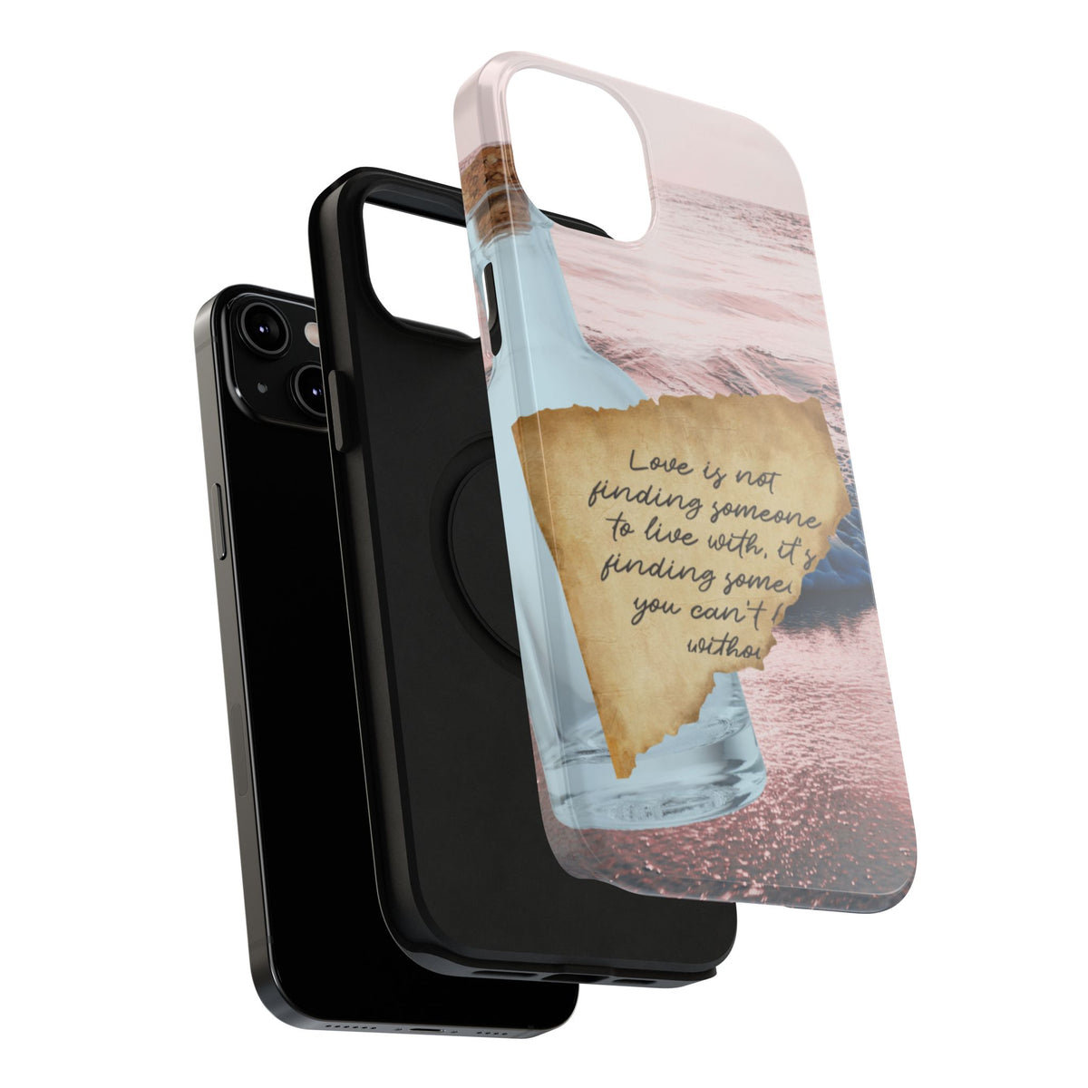Impact-Resistant Phone Case – Written in the Tide – Compatible with iPhone 11–17 & Samsung Galaxy S22–S26 Series