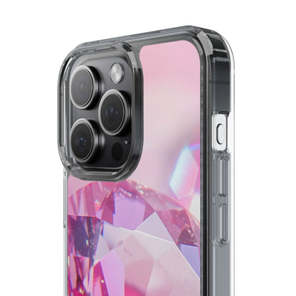 Clear Phone Case – Pink Ice