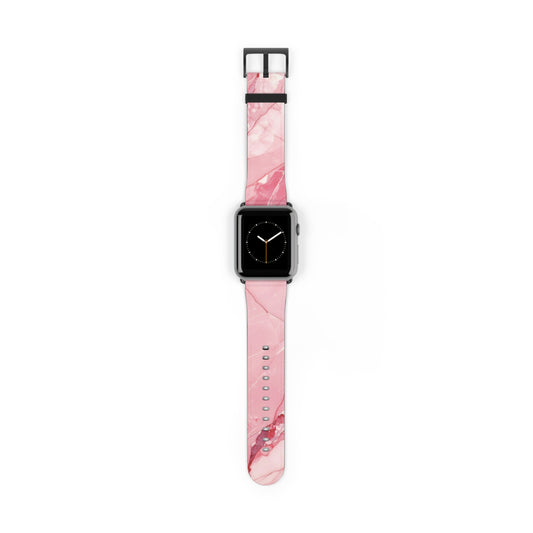 Watch Band – Pink Agate