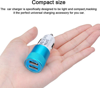 Car Charger,  3.4A 2 Pack USB Smart Port Charger Compatible with Iphone 16 15 14 13 12 11 SE X 8 7 Pro, Pro Max, Plus, Samsung Galaxy S24 S23 S22 S21 S10 plus Note 20, LG, Pixel, Ipad Pro