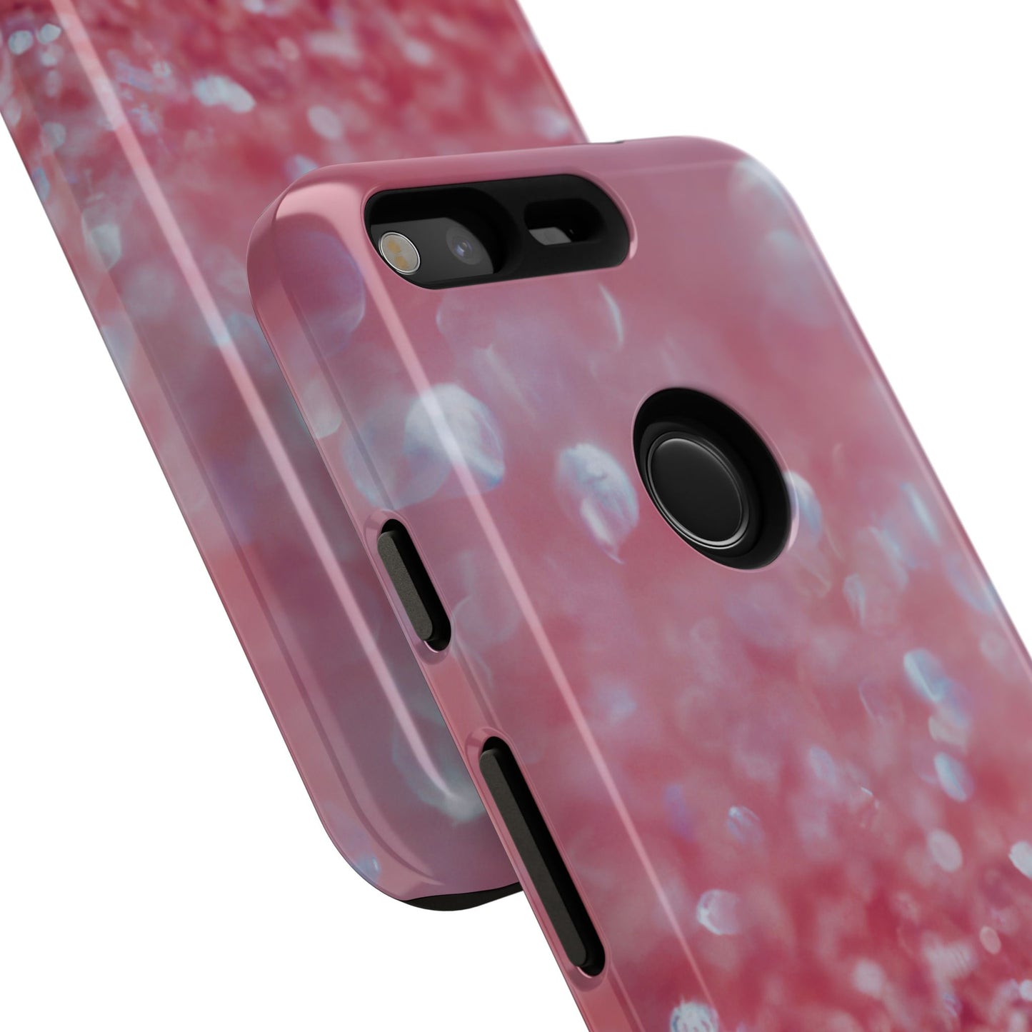 Protective Phone Case – Rosé Sparkle