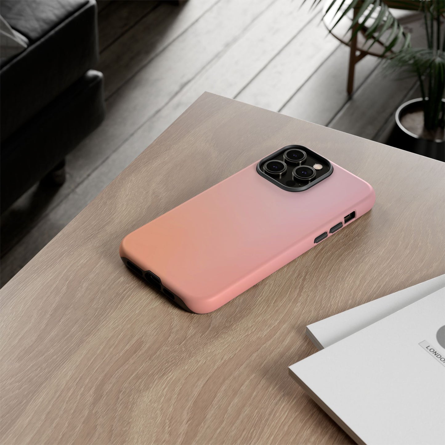 Protective Phone Case – Peachy Calm