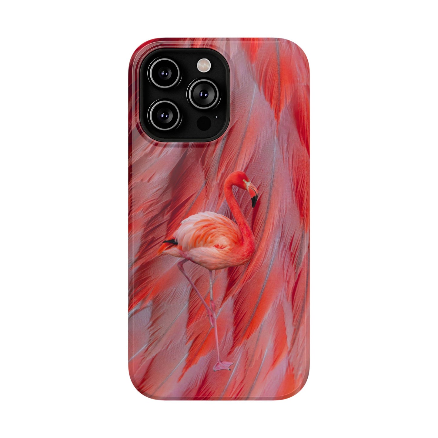 Impact-Resistant Phone Case – Scarlet Plume